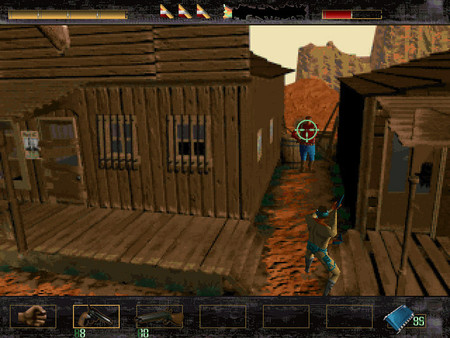 Screenshot z Time Commando