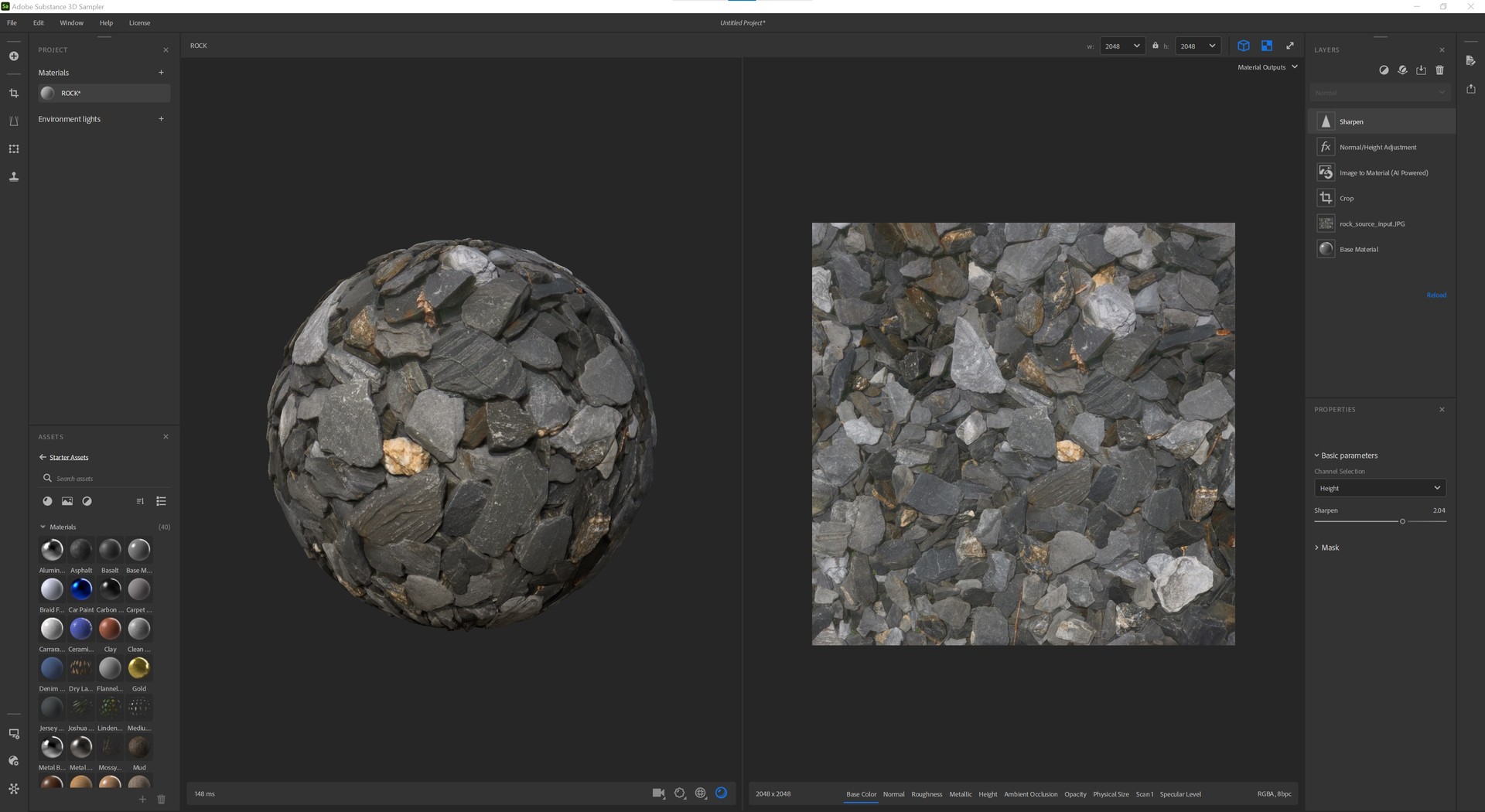 Substance 3D Sampler 2022 Featured Screenshot #1