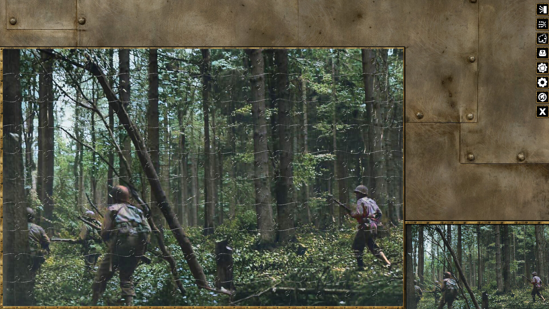 Pixel Puzzles WW2 Jigsaw - Pack: Battle of Hürtgen Forest Featured Screenshot #1