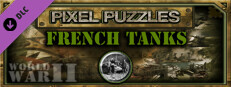Pixel Puzzles WW2 Jigsaw - Pack: French Tanks Small Capsule Image