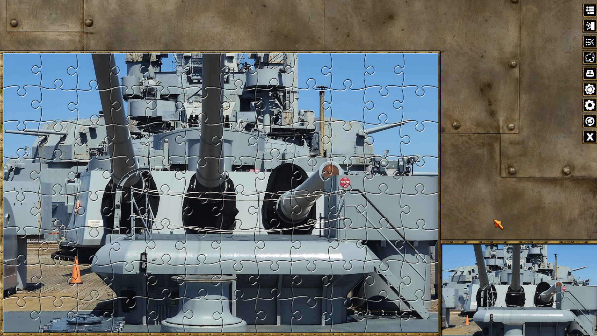 Pixel Puzzles WW2 Jigsaw - Pack: USS Massachusetts Featured Screenshot #1
