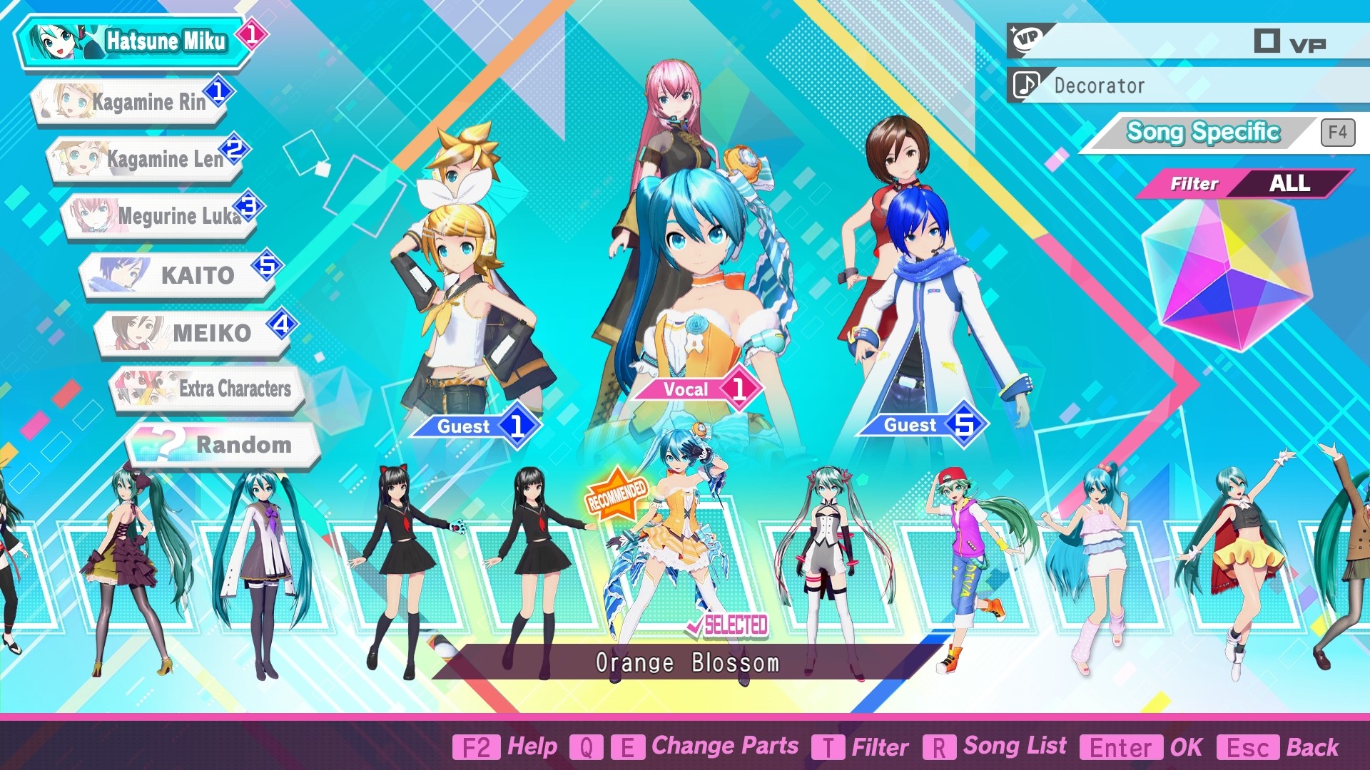 Hatsune Miku: Project DIVA Mega Mix+ screenshot #7