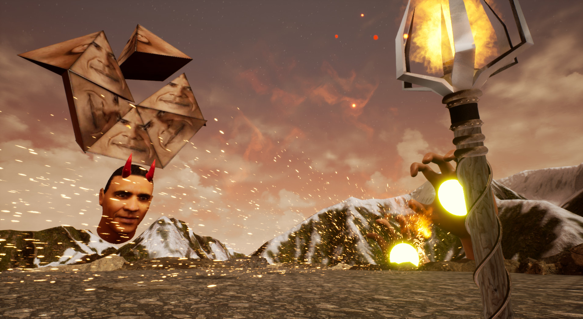 Obama Boss Fight screenshot 8