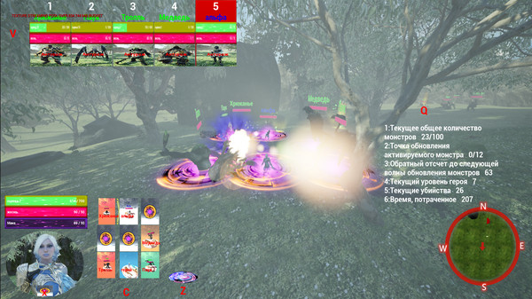 Screenshot z HeroBattle