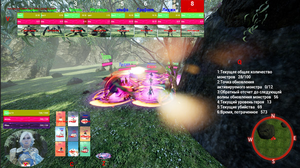 Screenshot z HeroBattle