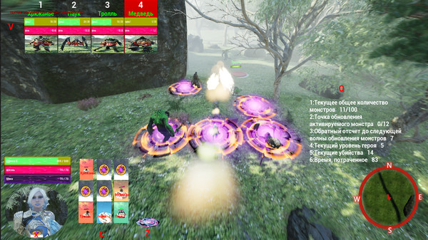 Screenshot z HeroBattle