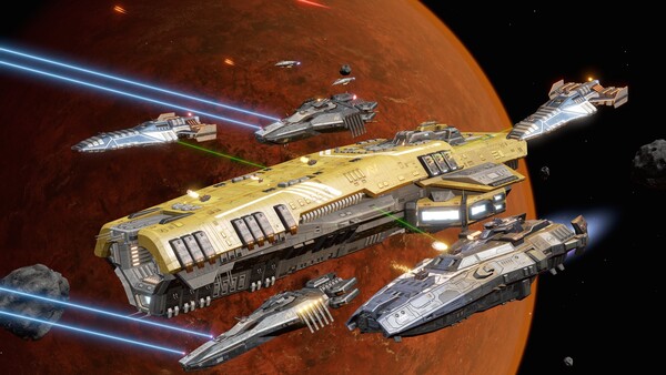 Screenshot of Space Reign