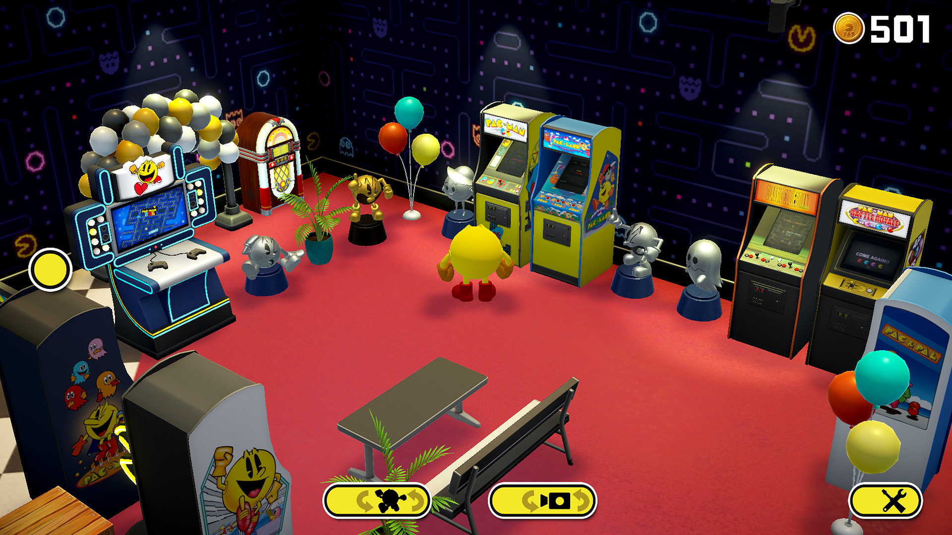 PAC-MAN MUSEUM+ Bonus Figure Set Featured Screenshot #1