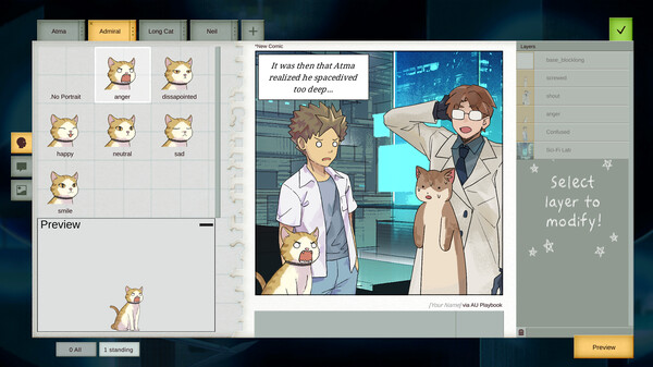 Screenshot z Alternate Universe Playbook Screenshot z Alternate Universe Playbook