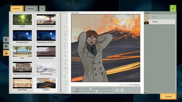 Screenshot z Alternate Universe Playbook Screenshot z Alternate Universe Playbook