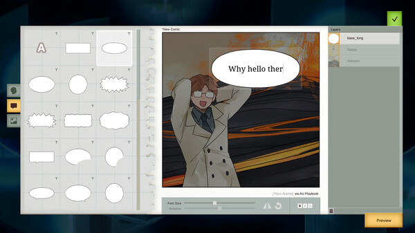 Screenshot z Alternate Universe Playbook Screenshot z Alternate Universe Playbook