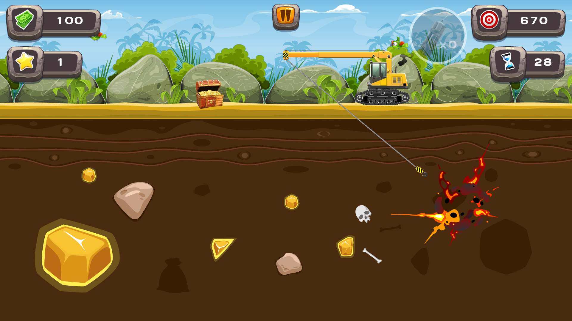 #4. Gold Miner (Steam) 由: anyccledev