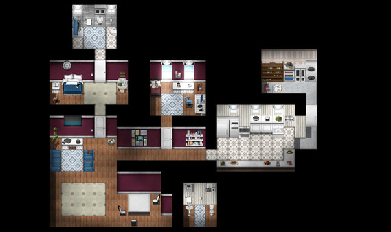RPG Maker MV - KR Urban Modern Tileset - Interiors