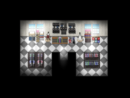 RPG Maker MZ - KR Urban Modern Tileset - Interiors