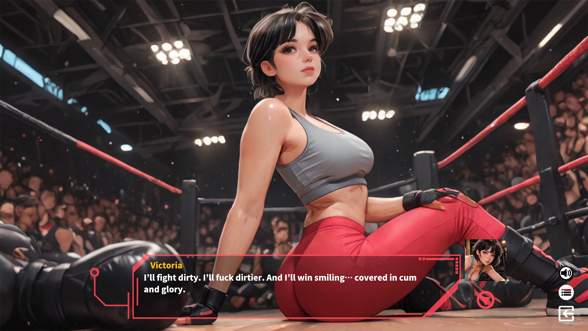 Naked Porn Battle screenshot #1