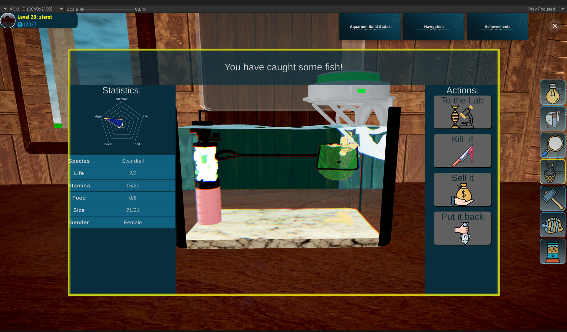 Darwin's Aquarium screenshot 12