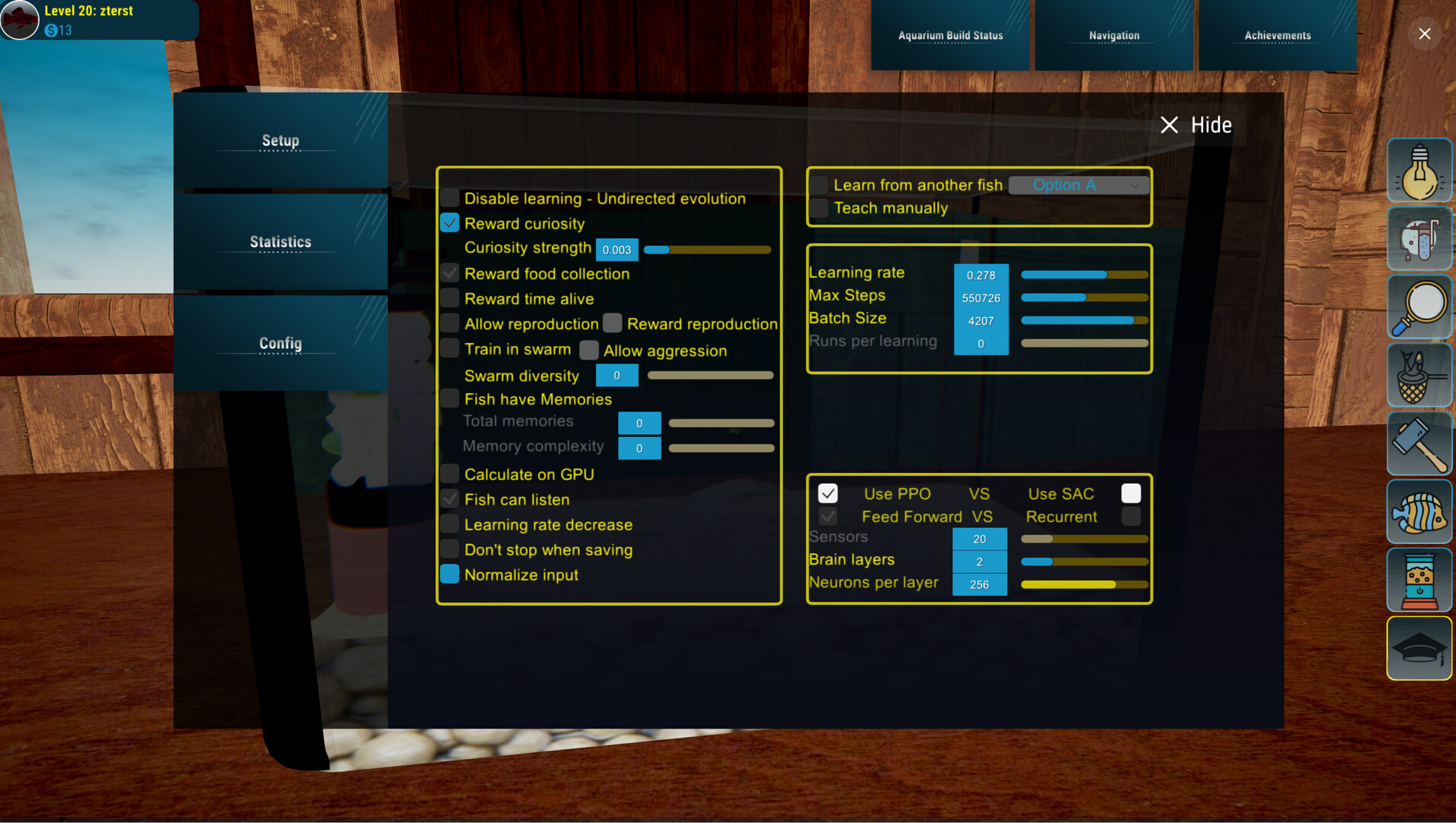Darwin's Aquarium screenshot 15