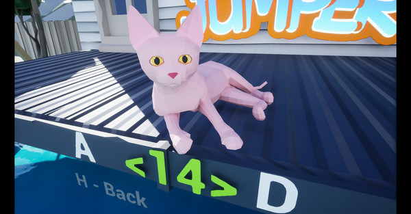 Screenshot z Cat Jumper