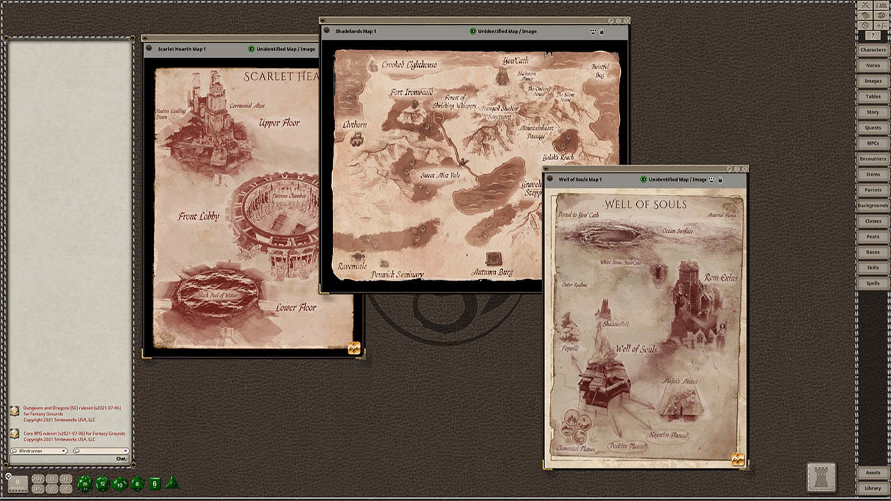 Fantasy Grounds - The Red Opera: The Last Days of the Warlockのスクリーンショット 1