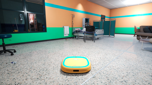 Screenshot z Robo Vacuum Simulator