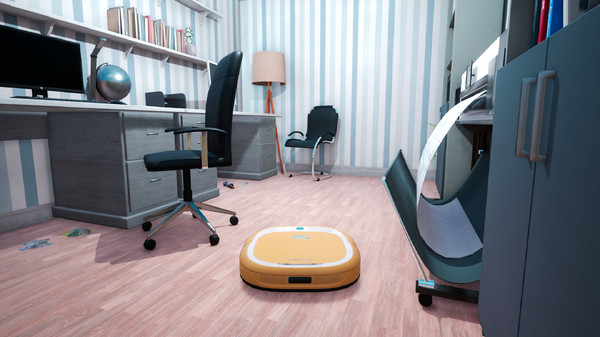 Screenshot z Robo Vacuum Simulator