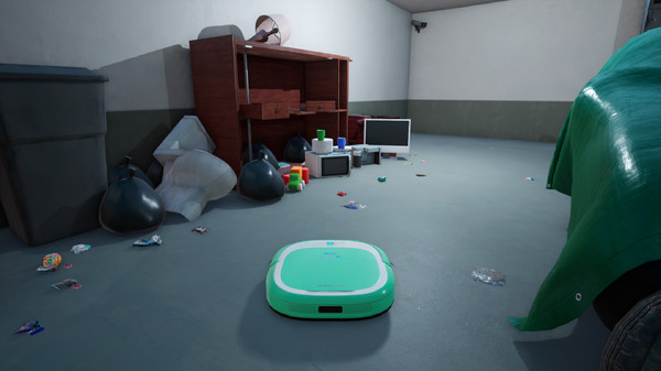 Screenshot z Robo Vacuum Simulator