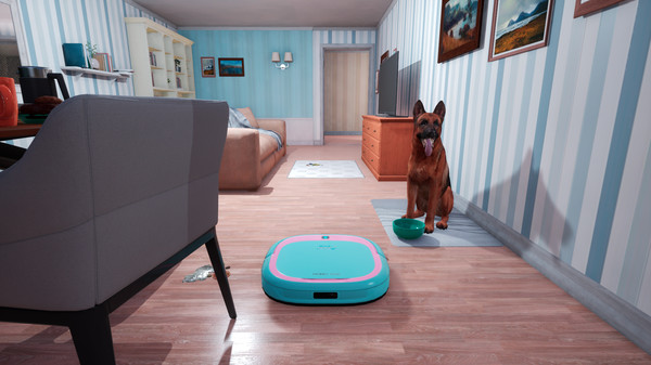 Screenshot z Robo Vacuum Simulator