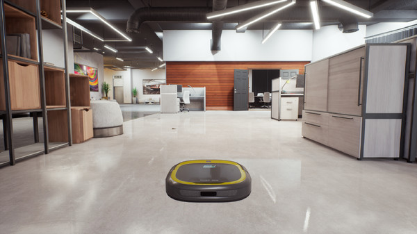 Screenshot z Robo Vacuum Simulator
