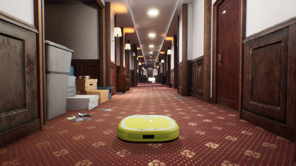 Screenshot z Robo Vacuum Simulator