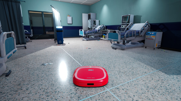 Screenshot z Robo Vacuum Simulator