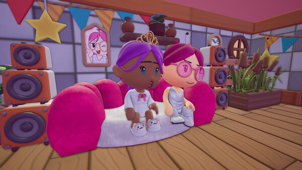 Screenshot of Mazey Village gameplay showing in-action mechanics