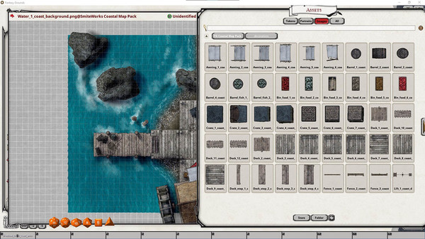 Fantasy Grounds - FG Coastal Map pack