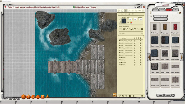 Fantasy Grounds - FG Coastal Map pack