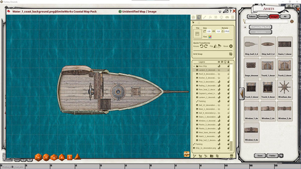 Fantasy Grounds - FG Coastal Map Pack 2