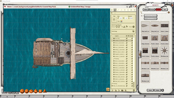 Fantasy Grounds - FG Coastal Map Pack 2