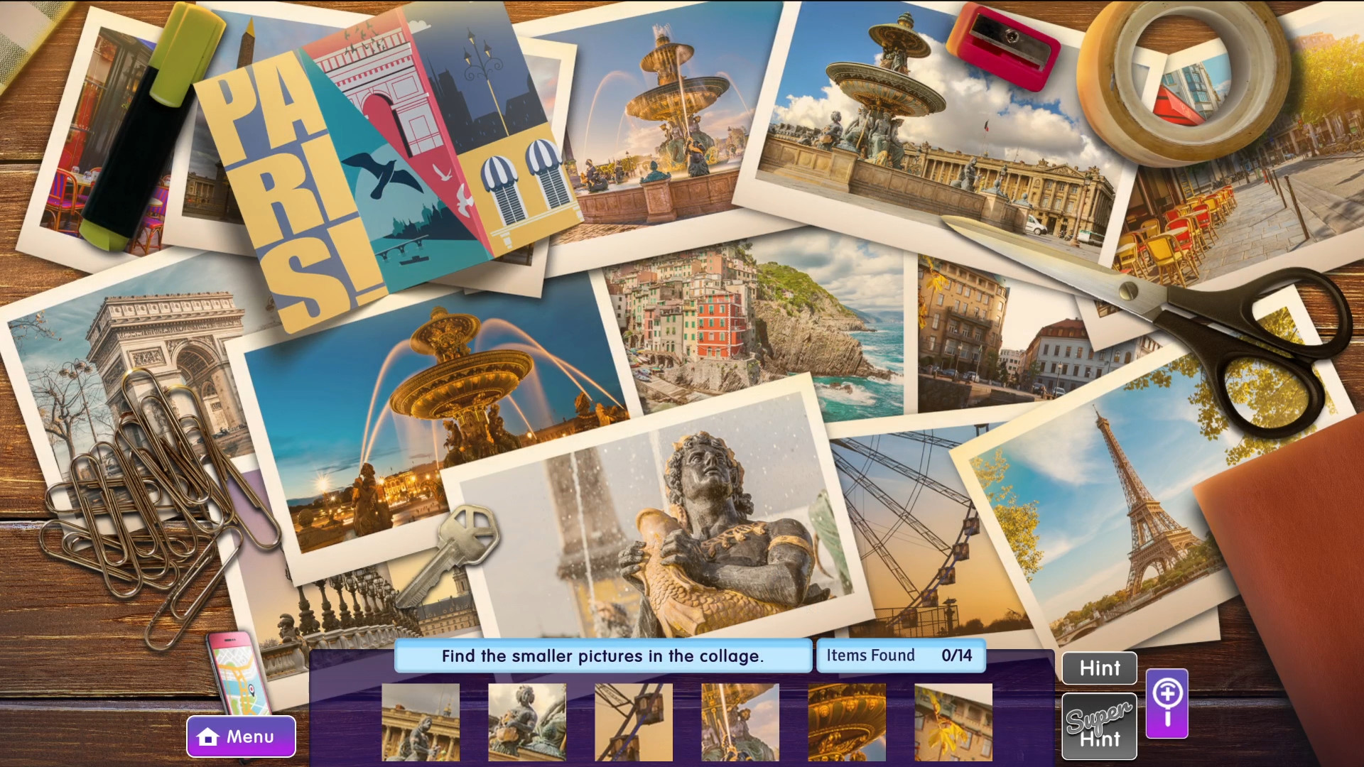 #3. First Time in Paris (Steam) By: Boomzap Inc