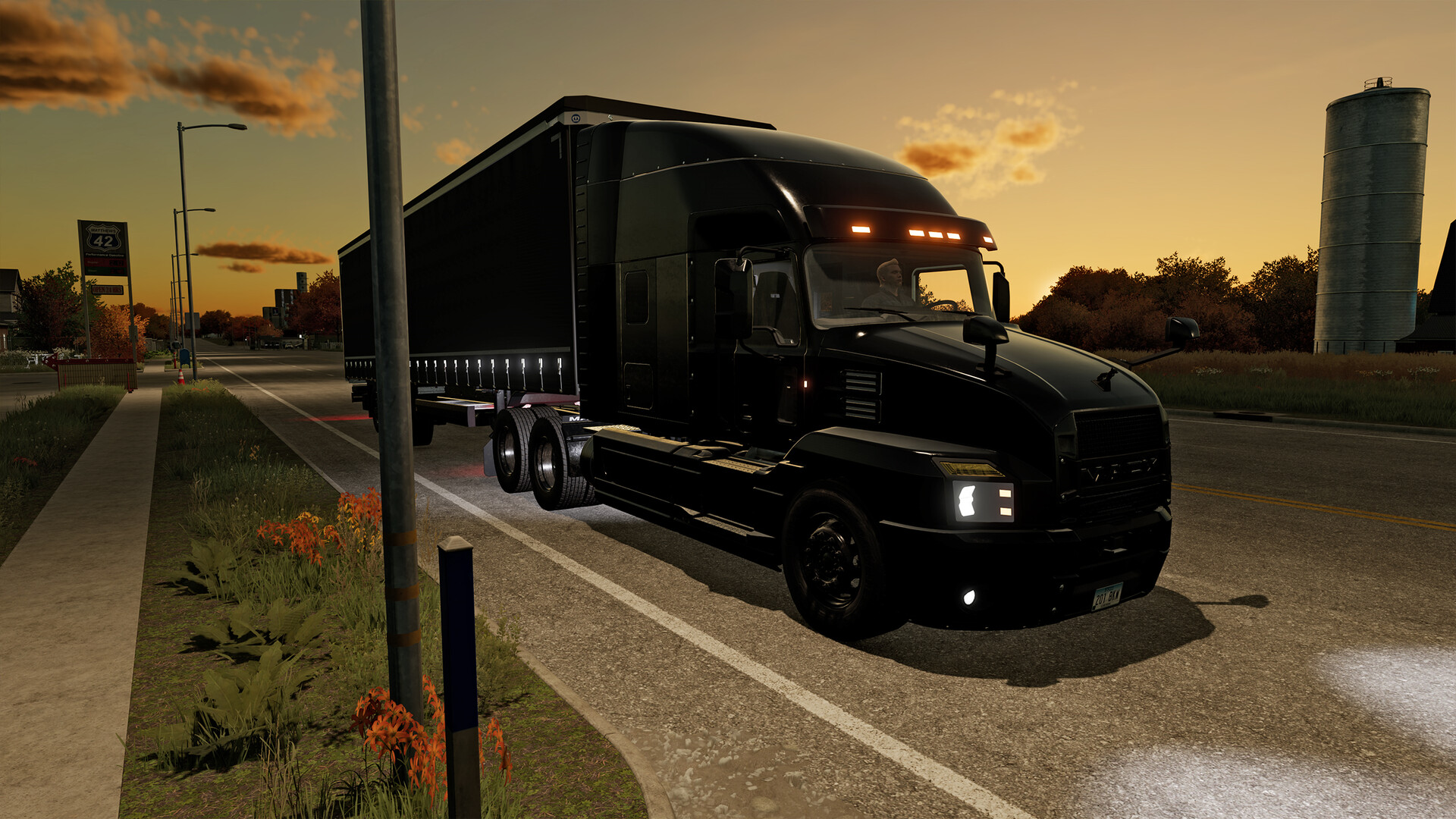 Скриншот Farming Simulator 22: Mack Trucks - Black Anthem — кадр 2