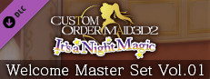 CUSTOM ORDER MAID 3D2 It's a Night Magic "Welcome Master Set Vol.01" game capsule image