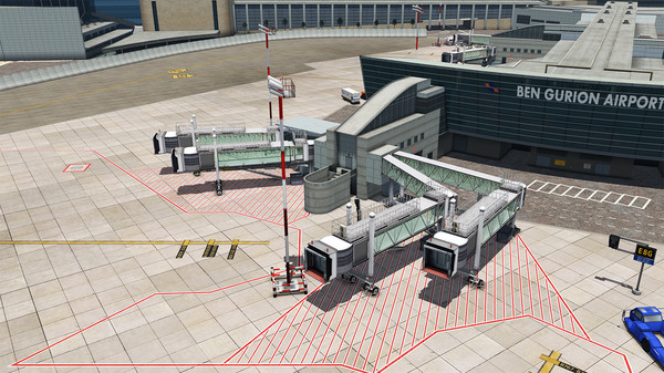 X-Plane 11 - Add-on: Aerosoft - Airport Ben Gurion — скриншот 30