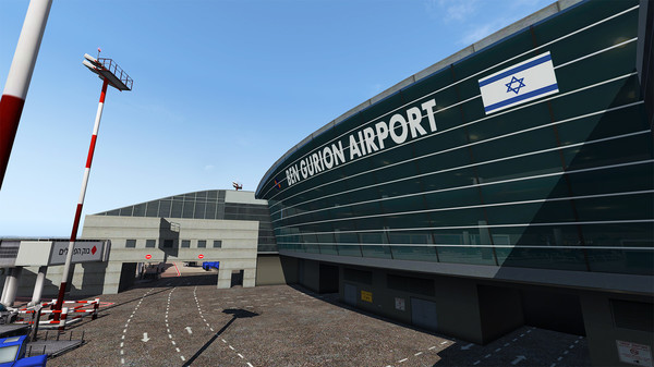 X-Plane 11 - Add-on: Aerosoft - Airport Ben Gurion — скриншот 23