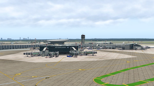 X-Plane 11 - Add-on: Aerosoft - Airport Ben Gurion — скриншот 13