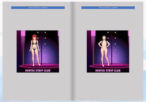 Hentai Jigsaw Girls 4 - ArtBook screenshot 1