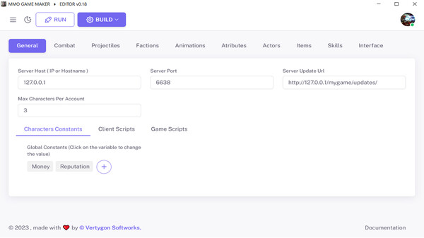 Mmo Game Maker screenshot 3