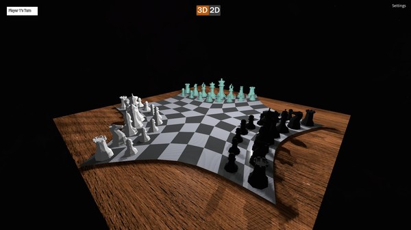 Non-Euclidean Chess.