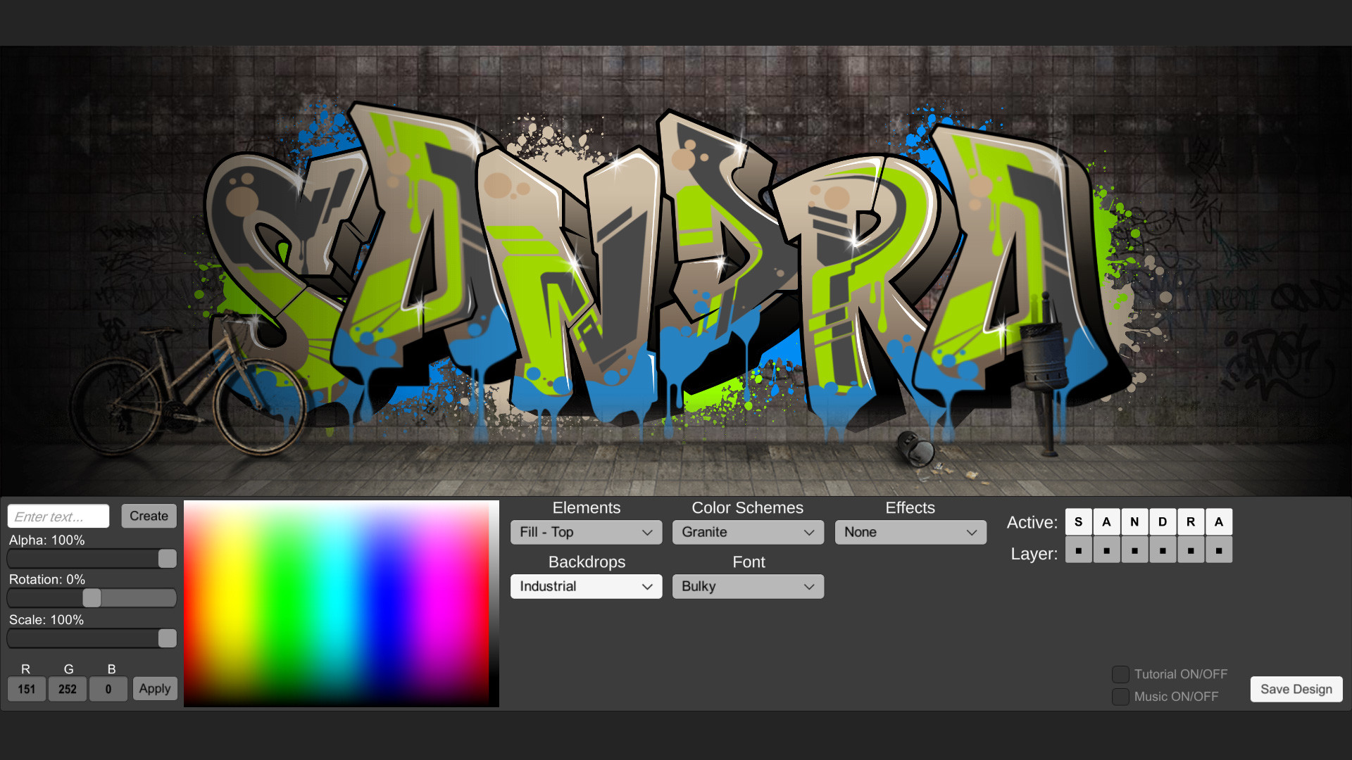 The Graffiti Creator Featured Screenshot #1
