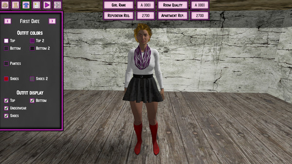 Screenshot z Lust Complex