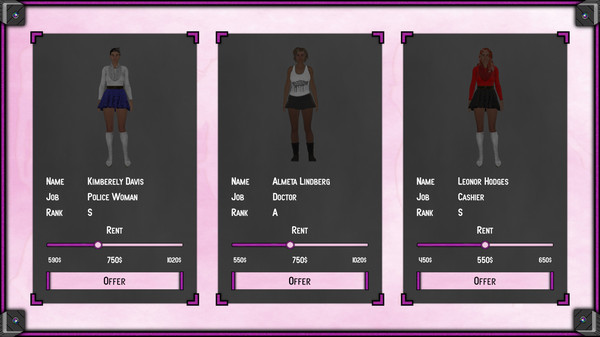 Screenshot z Lust Complex