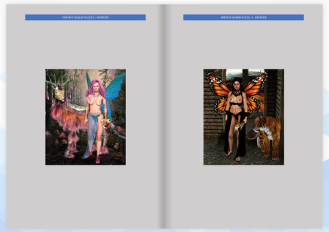 Fantasy Jigsaw Puzzle 5 - ArtBook screenshot 1
