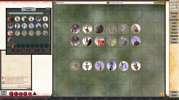 Fantasy Grounds - Skeleton Horde - Token Pack