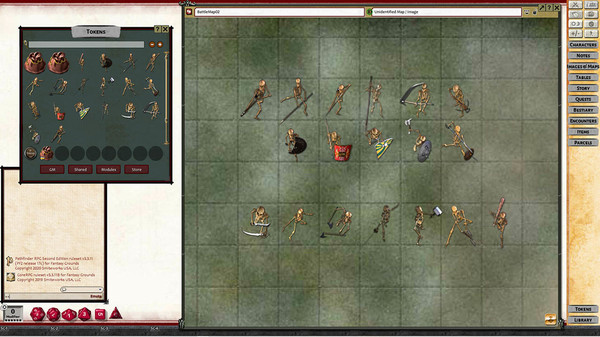 Fantasy Grounds - Skeleton Horde - Token Pack